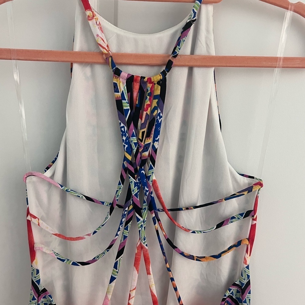 Floral Hawaiian Maxi Dress Size Medium NWOT - Picture 4 of 15